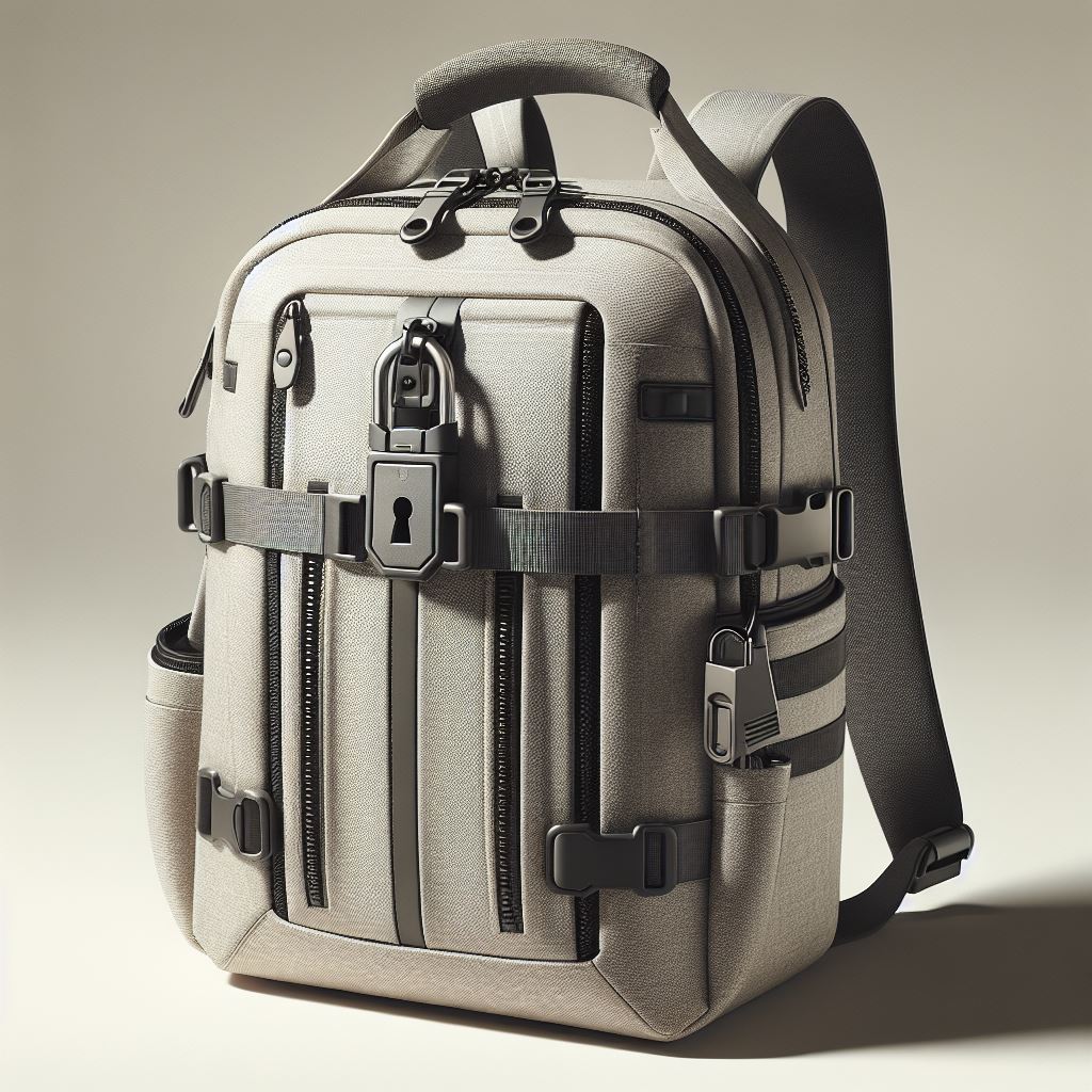 Maleta antiroboBeige